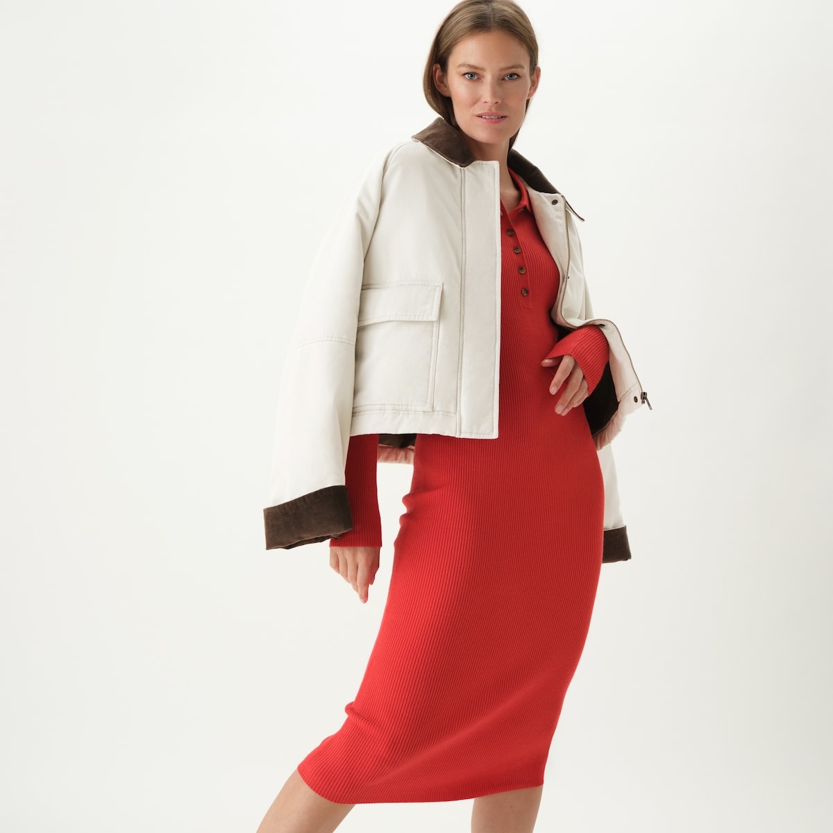 Field Jacket with PrimaLoft - Light Sand