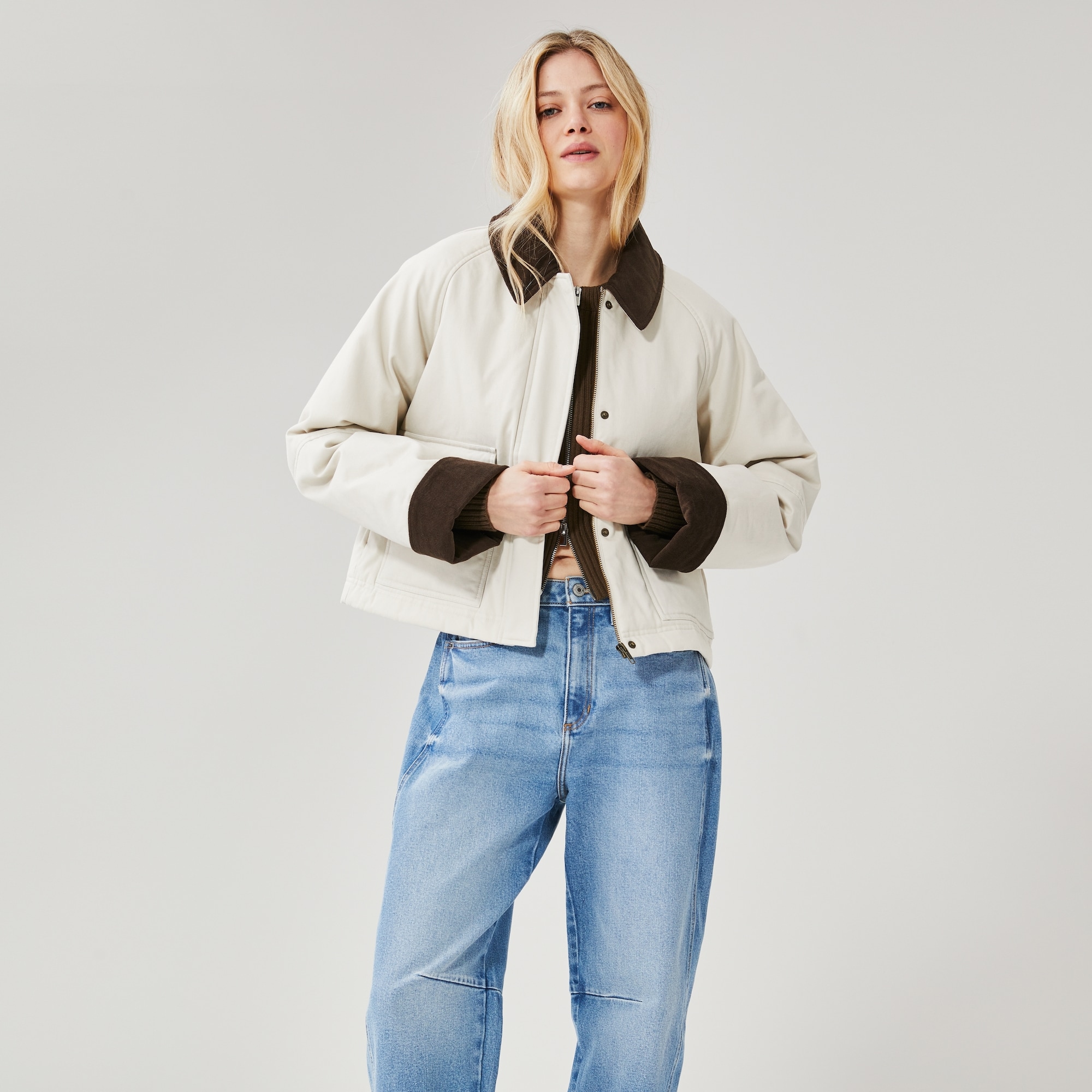 Field Jacket with PrimaLoft® in Light Sand from Joe Fresh