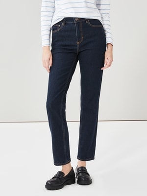 Dark Wash Slim Straight Fit Jean - Dark Wash