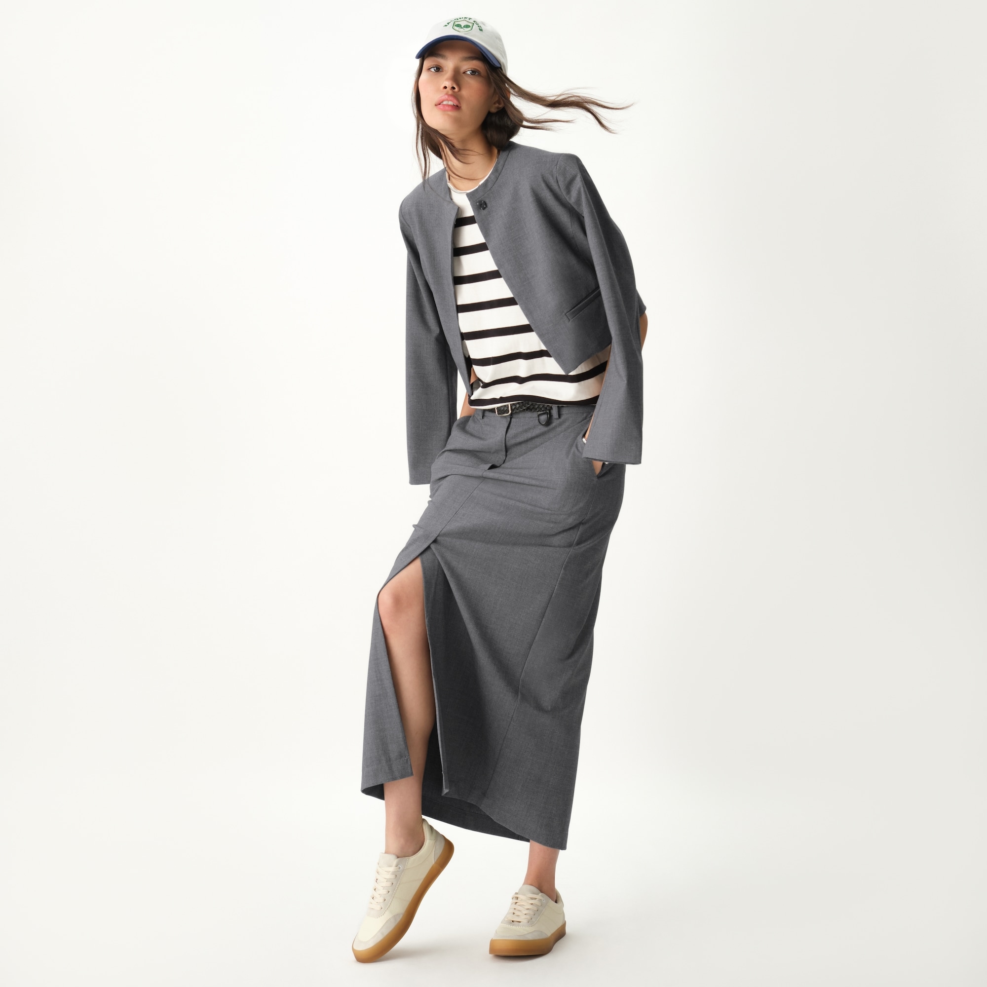 Tailored Maxi Skirt