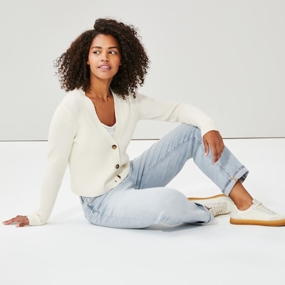 Joe Fresh Jean délavé clair à coupe décontractée 1 ea, 45,00 $/1ch