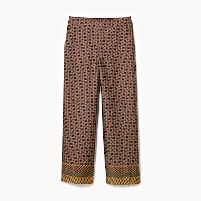 Satin Twill Pant - Olive