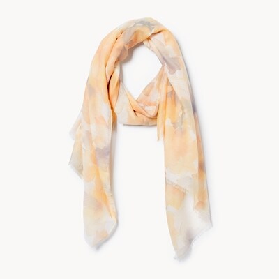 Watercolour Floral Scarf