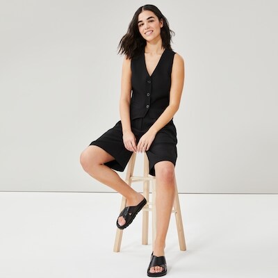 Veste ajuste - Noir Jf