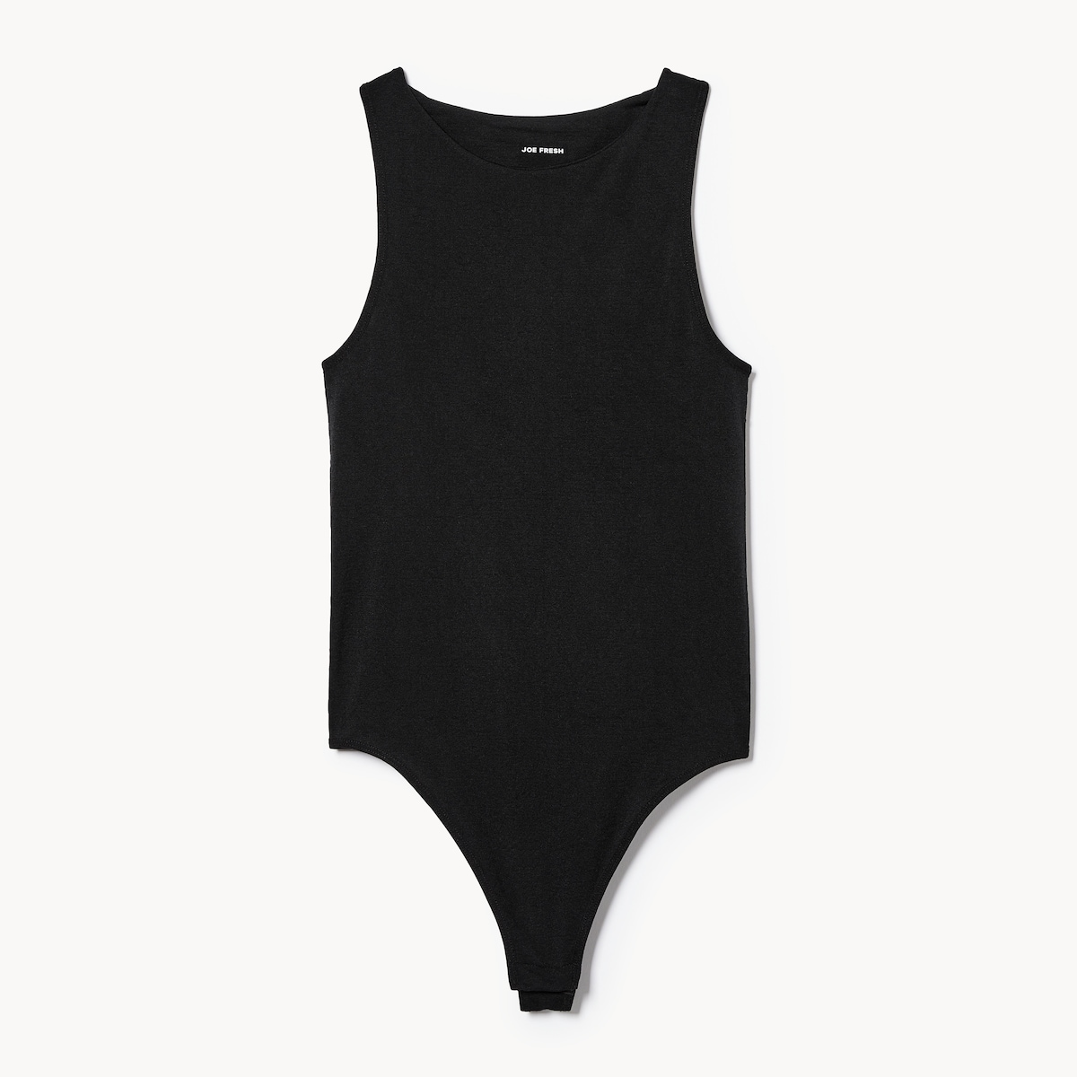 Seamless High Neck Bodysuit - Black