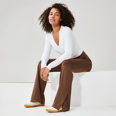 Active Flare Pant - Brown