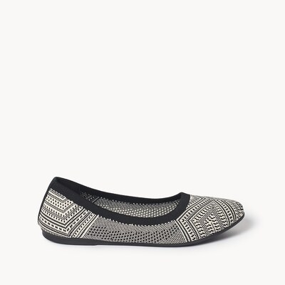 Ballerines en tricot