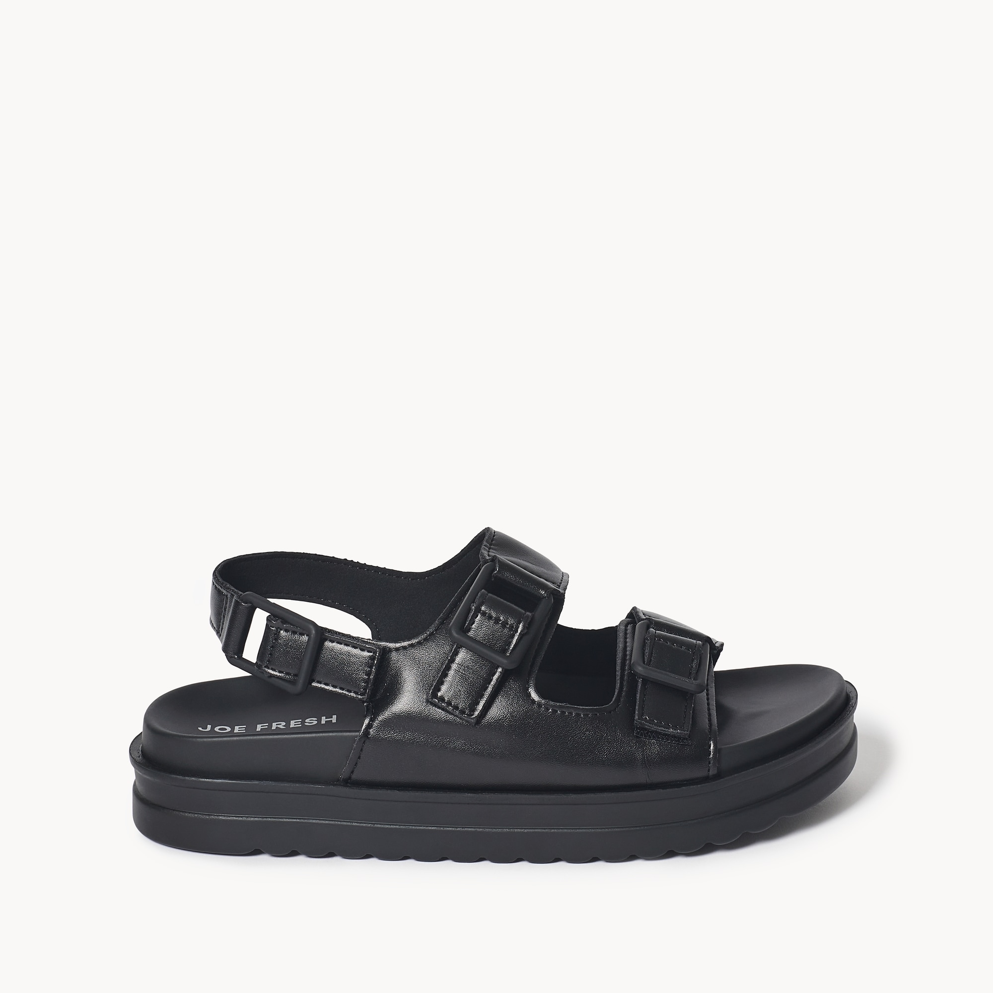 Buckle Sandals Joe Fresh Flip Flops Double Buckle Platform Sandals