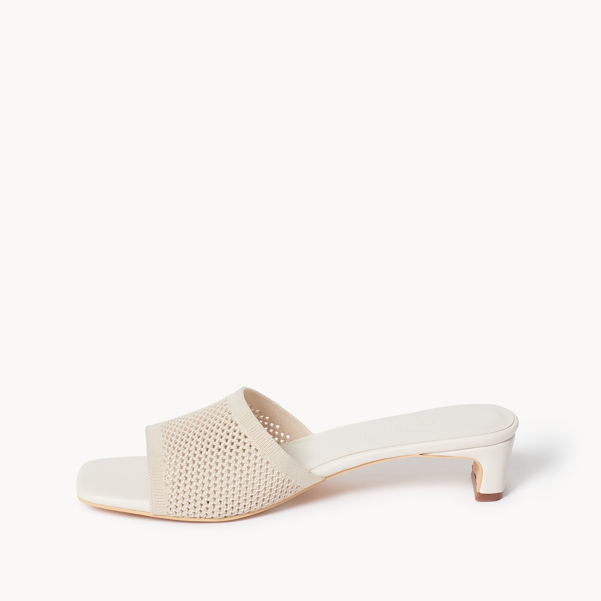 Knit Low Heel Pumps