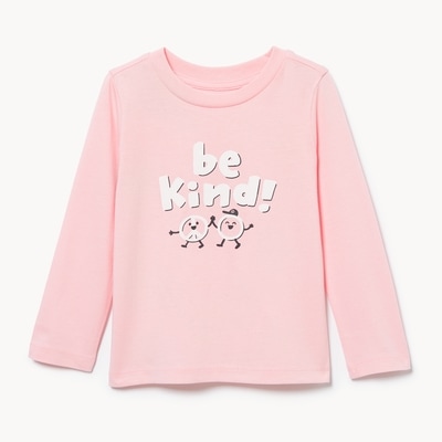 Haut imprimé à manches longues pour bébés garçons - ROSE PASTEL