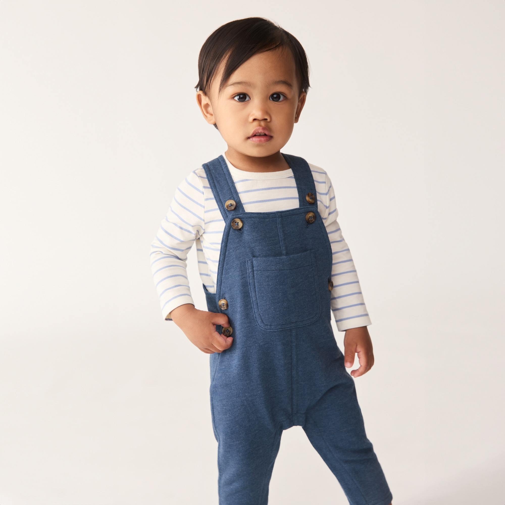 Ensemble avec salopette pour bébés garçons