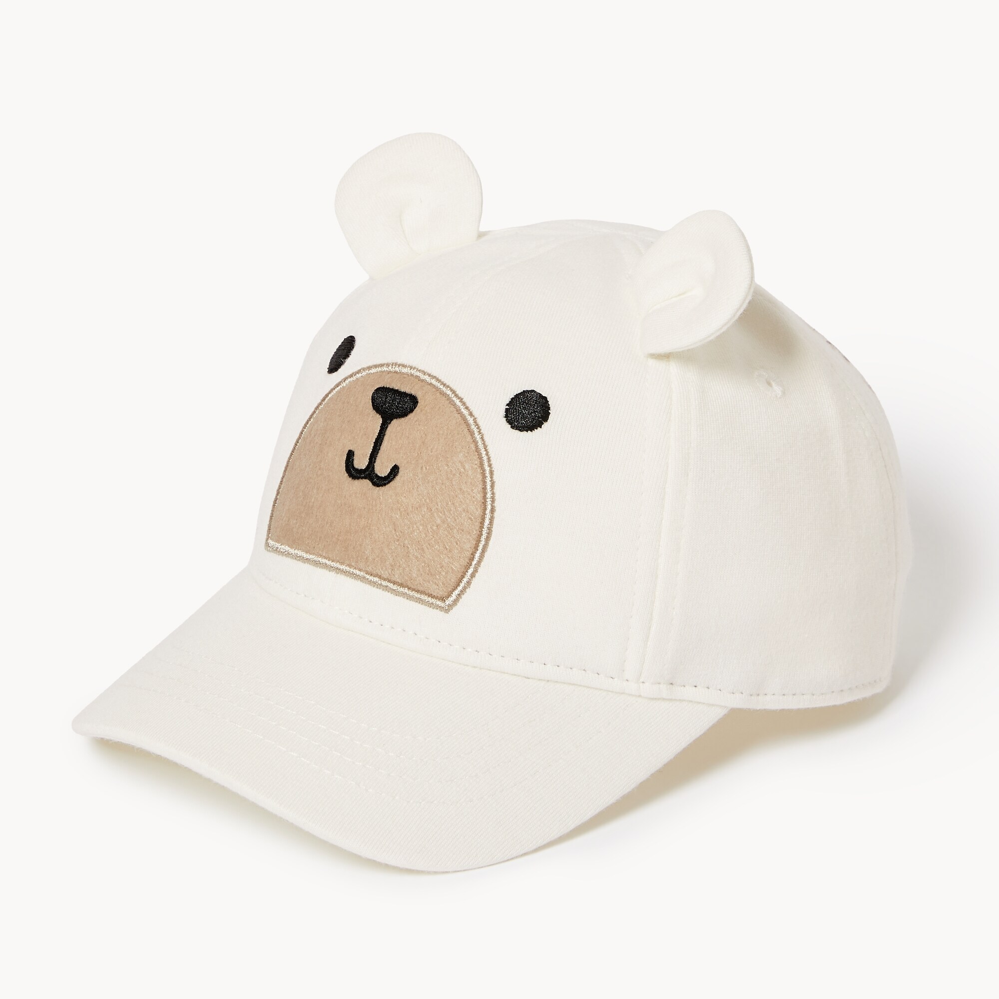 Casquette à imprimé d’ours pour bébés garçons