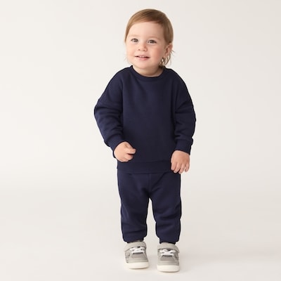Baby Boys' Crewneck Sweatshirt - Dark Navy