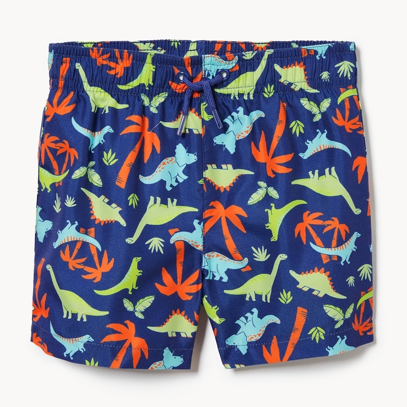 Baby Boys' Printed Swim Trunk