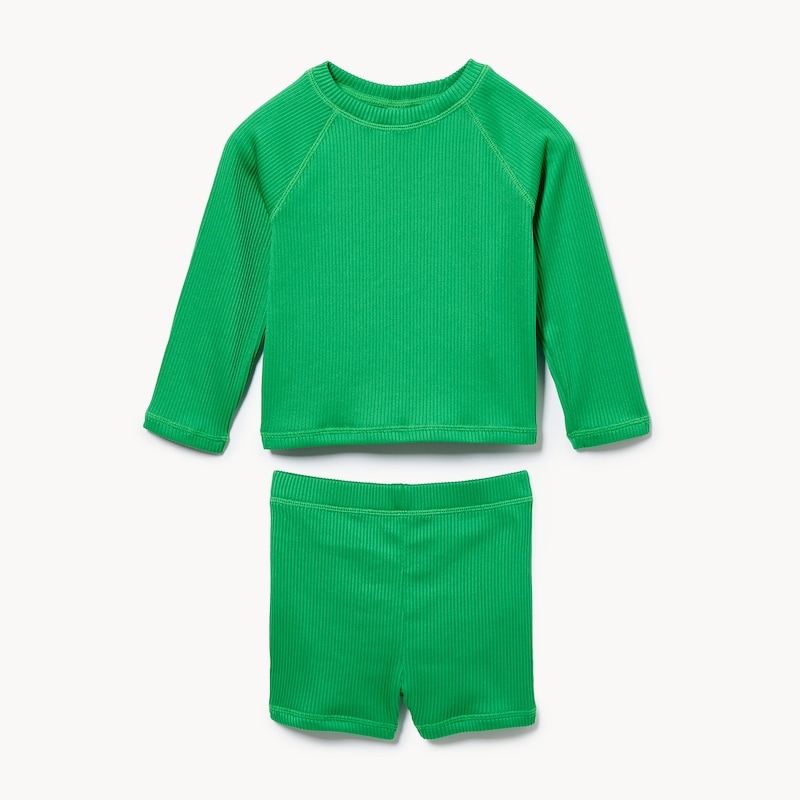 Baby Boys' Rash Guard Swim Set