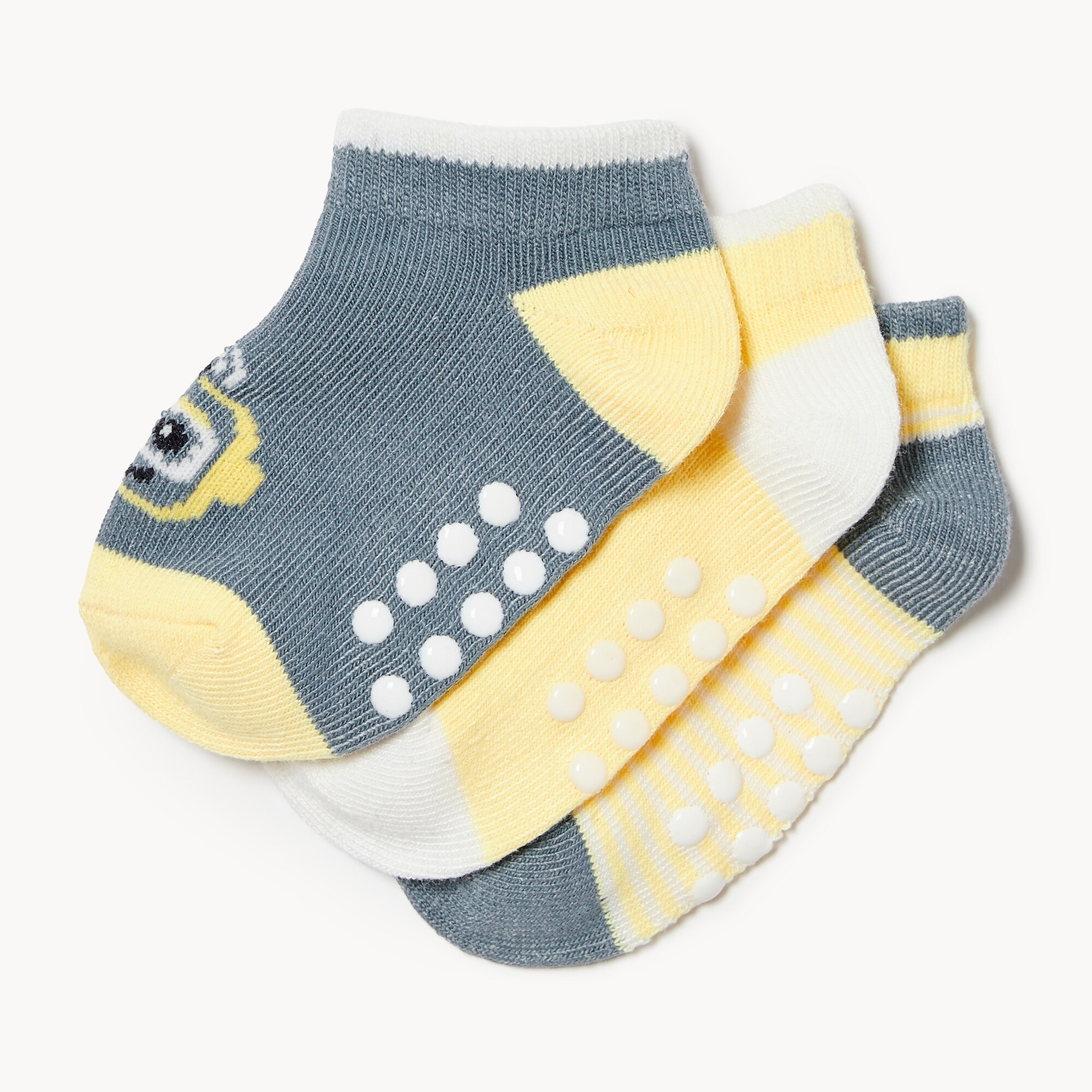 Ens. de 3&nbsp;paires de socquettes pour bébés garçons