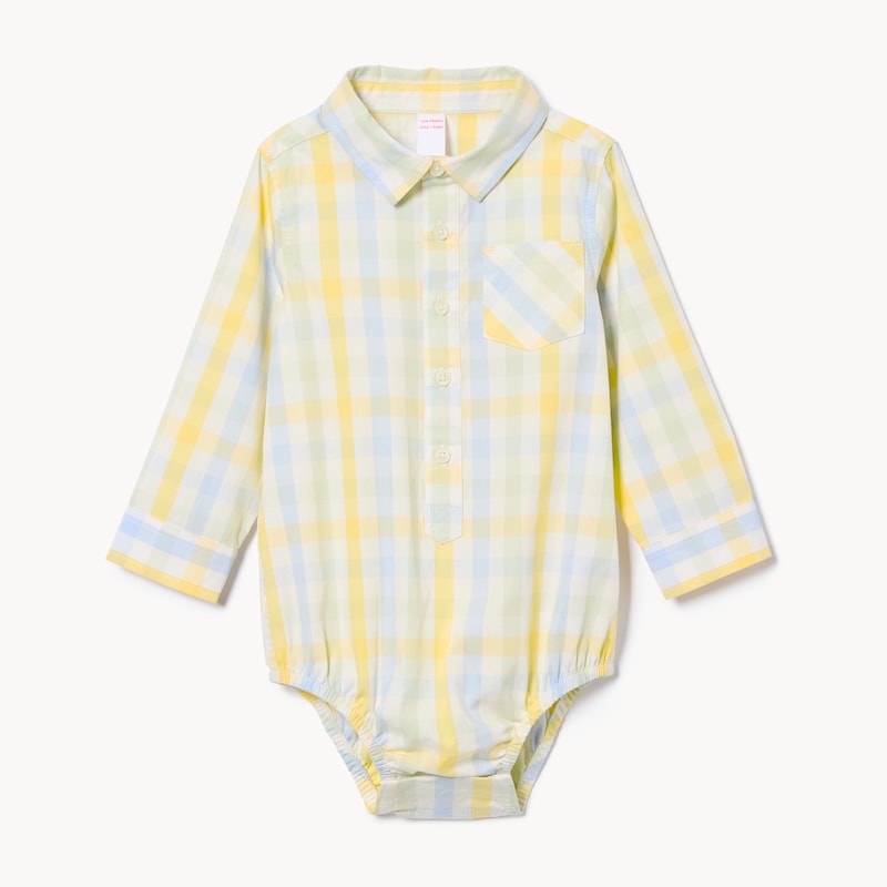 Baby Boys' Gingham Bodysuit