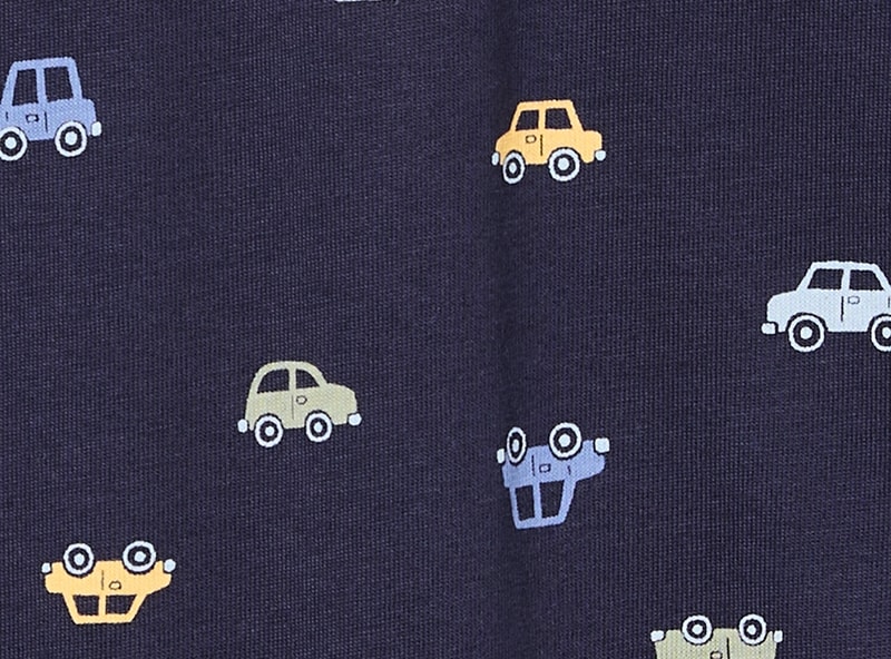 Baby Boys' Printed Polo Bodysuit