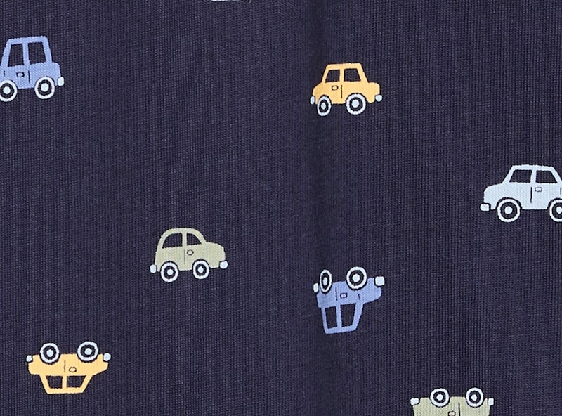 Baby Boys' Printed Polo Bodysuit