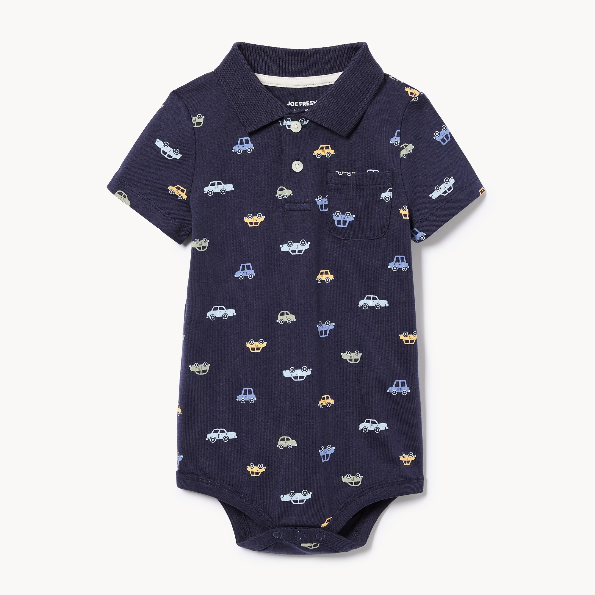 Cache-couche polo imprimé pour bébés garçons