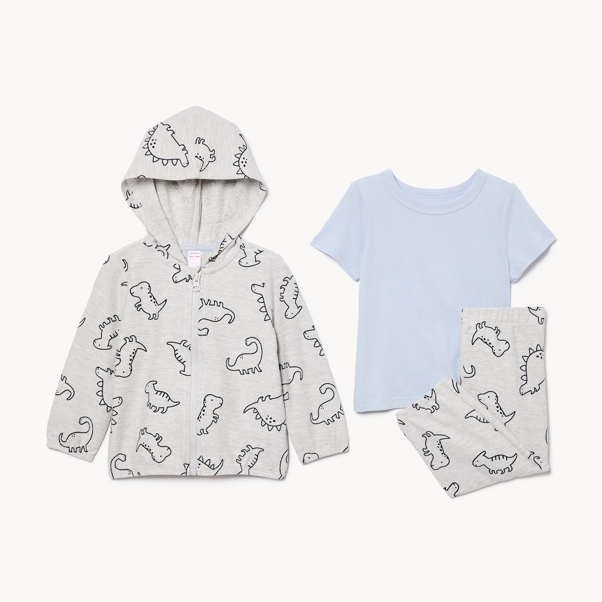 Ensemble avec haut  capuchon pour bbs garons