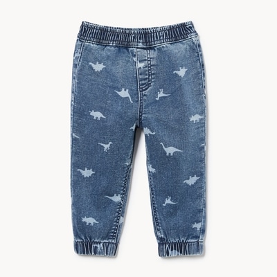Joe Fresh Pantalon de jogging denim imprimé, bébés garçons 1 ea, 16,00 $/1ch