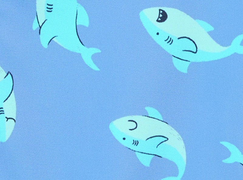 Baby Boys' Printed Rash Guard Swimsuit