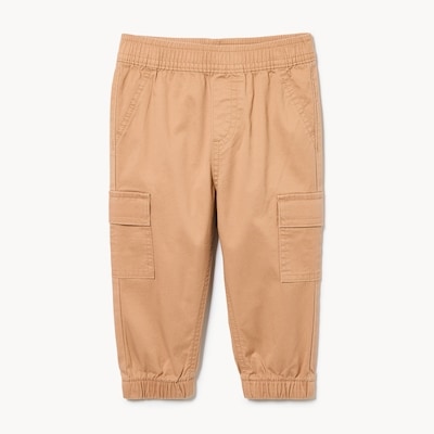 Baby Boys' Stretch Cargo Jogger - Light Brown