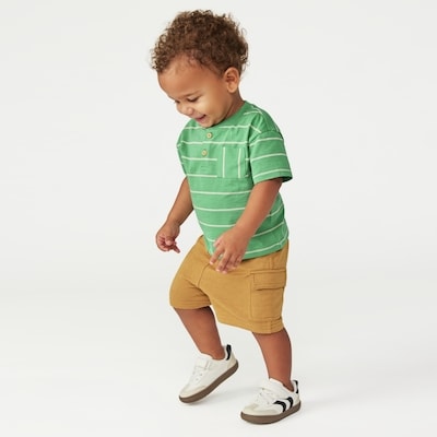 Joe Fresh Baby Boys' Drop Shoulder Henley T-Shirt 1 ea, $10.00/1ea