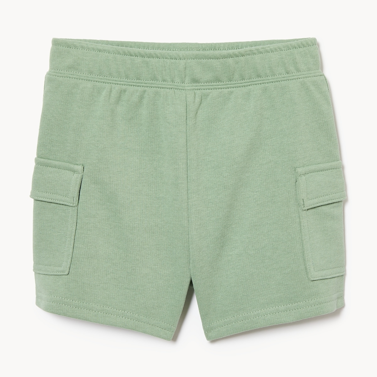 Baby Boys' Terry Cargo Short - Army Green