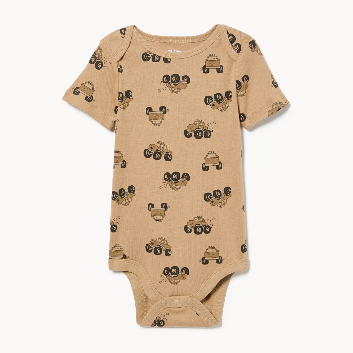 Baby Boys' Printed Bodysuit - Light Brown