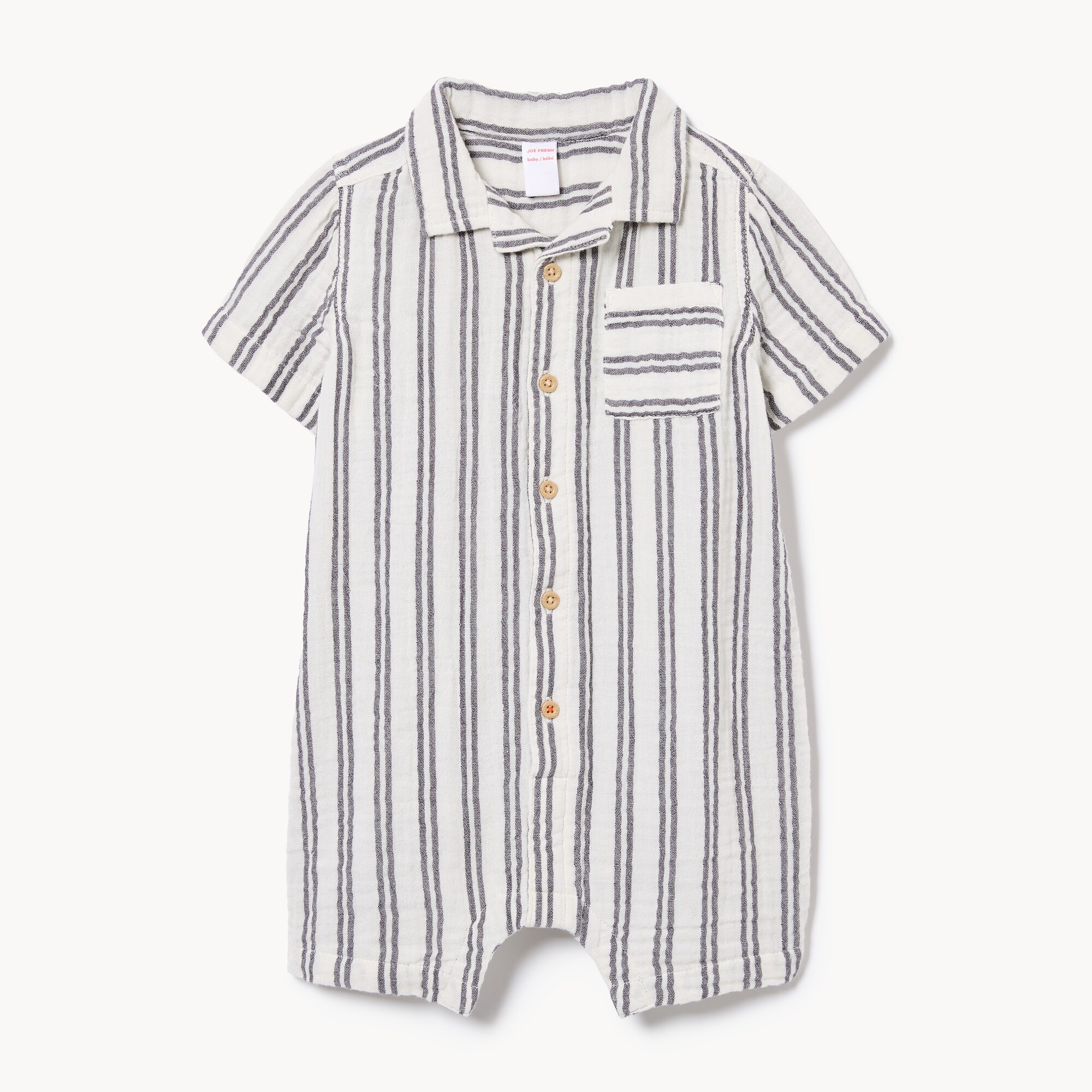 Baby Boys' Gauze Romper
