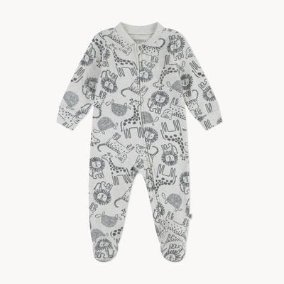 Baby Boys' Huggies Printed Sleeper - Oatmeal