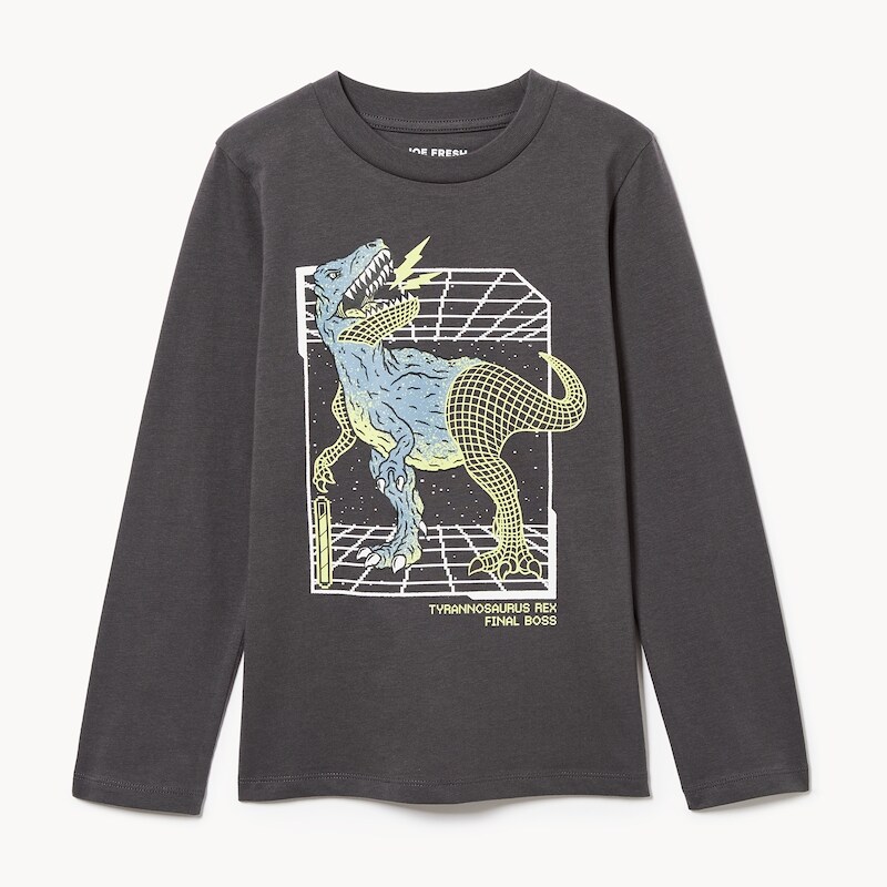 Kid Boys' Graphic Long Sleeve Top