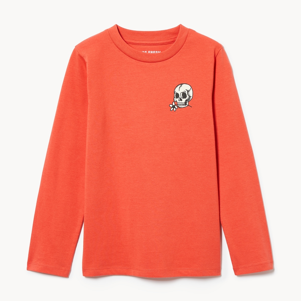 Kid Boys' Graphic Long Sleeve Top - Bright Red