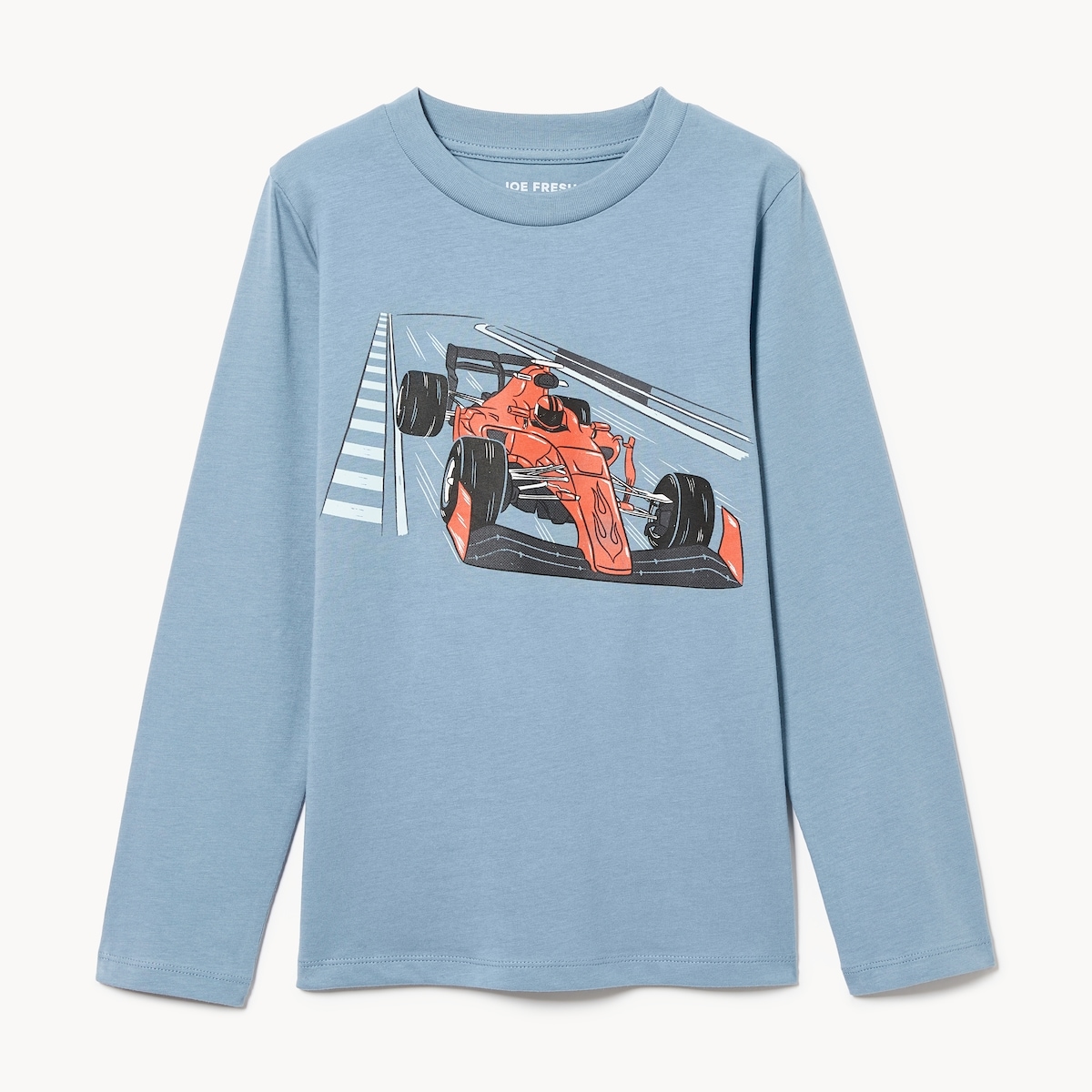 Kid Boys' Graphic Long Sleeve Top - Dusty Blue