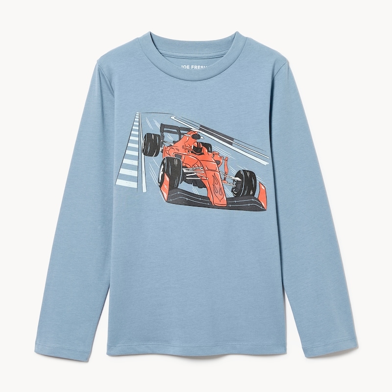 Kid Boys' Graphic Long Sleeve Top