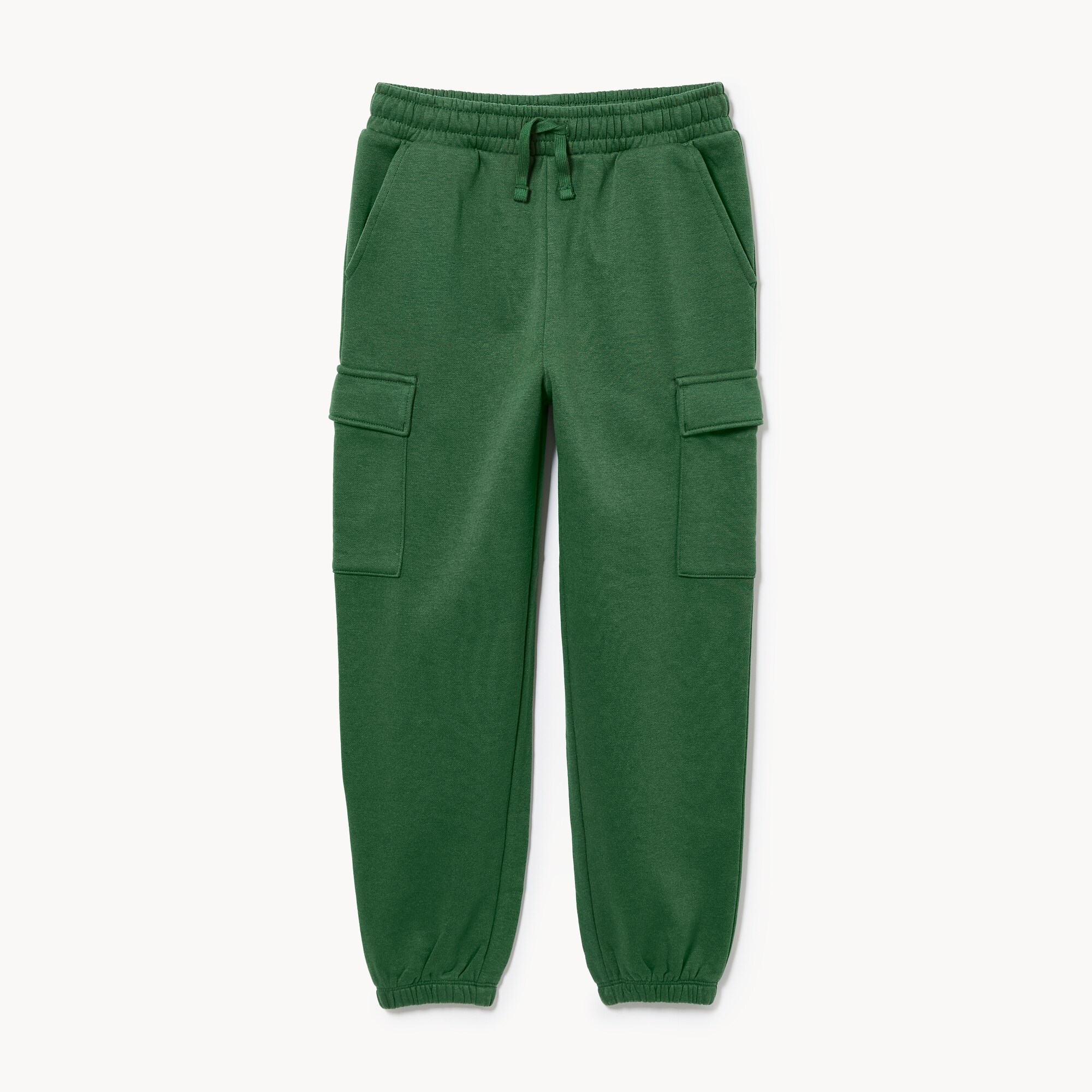 Pantalon jogging cargo en molleton, préadolescents