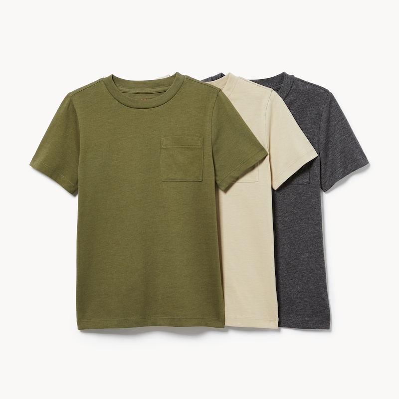 Kid Boys' 3-Pack Pocket T-Shirt