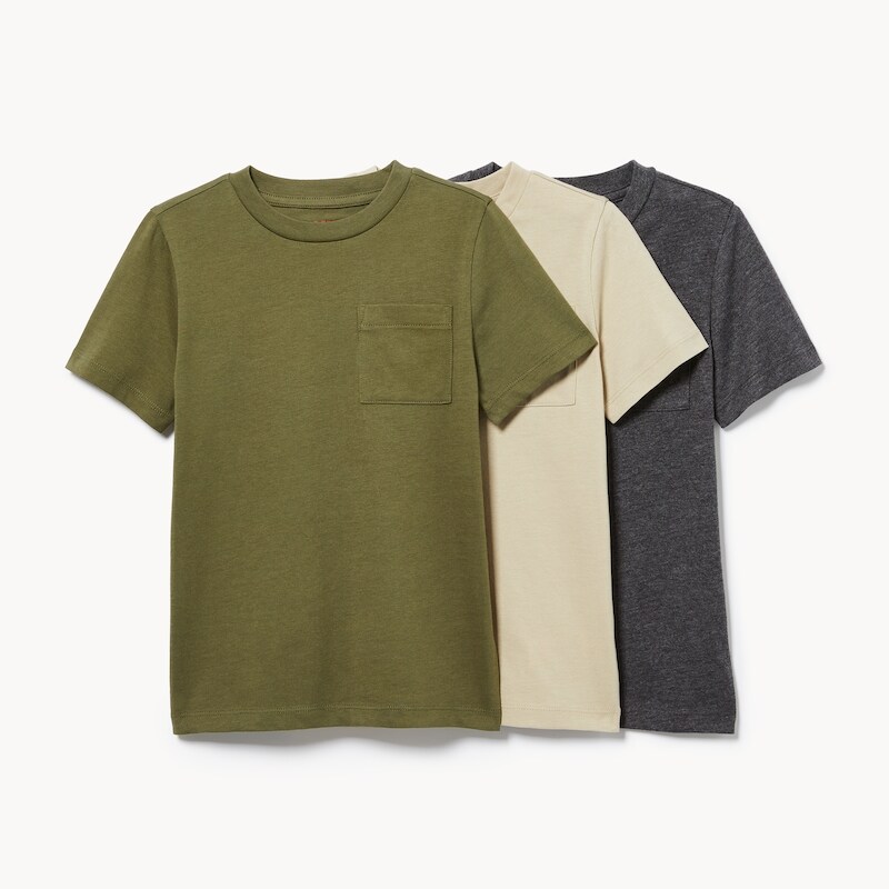 Kid Boys' 3-Pack Pocket T-Shirt
