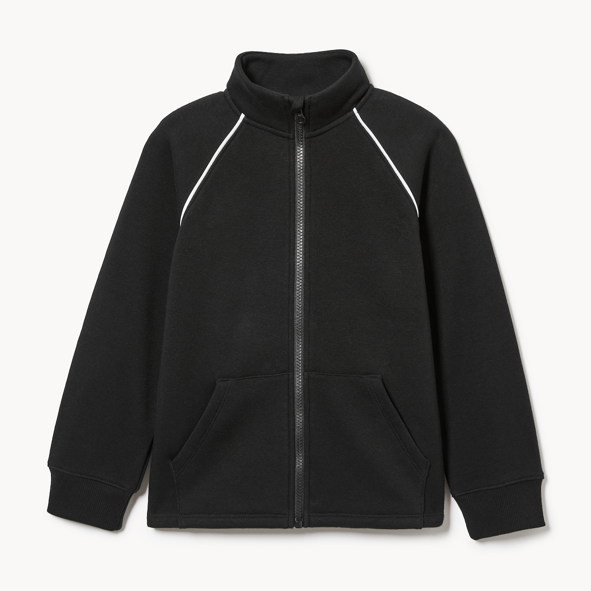 Kid Boys' Active Zip-Up Jacket - Jf Black