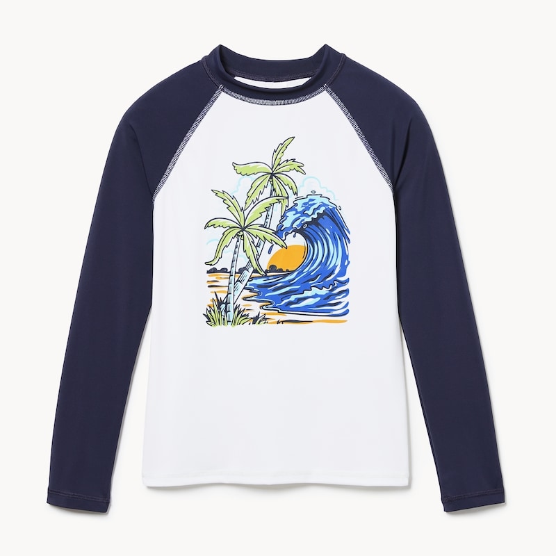 Kid Boys' Long Sleeve Rash Guard