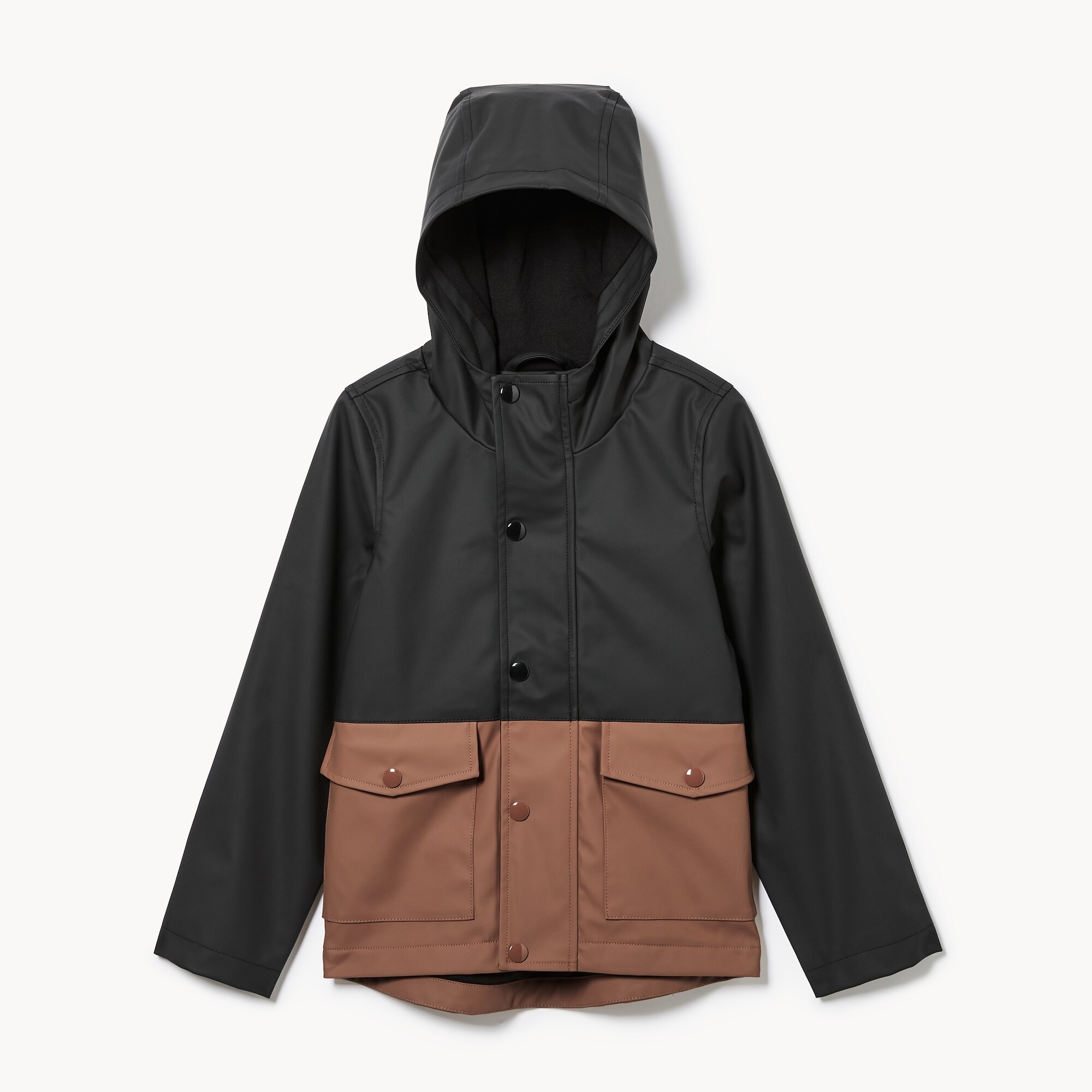 Imperméable à bandes de couleur pour garçons