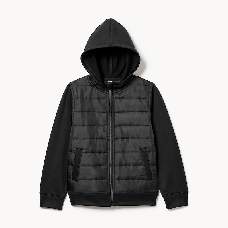 Kid Boys' Active Quilted Hoodie