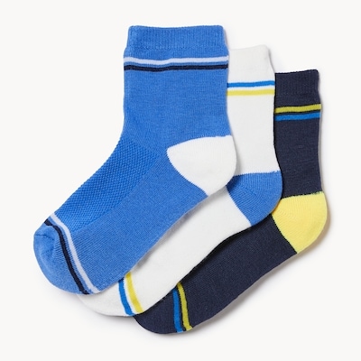 Joe Fresh Ens. de 3 paires de chaussettes mi-hautes, garçons 1 ea, 6,00 $/1ch