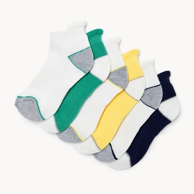 Joe Fresh Ens. de 4 paires de socquettes pour garçons 1 ea, 12,00 $/1ch