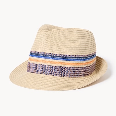 Joe Fresh Kid Boys' Striped Straw Fedora 1 ea, $14.00/1ea