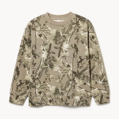 Tween Boys' Oversized Sweatshirt - Dark Sand