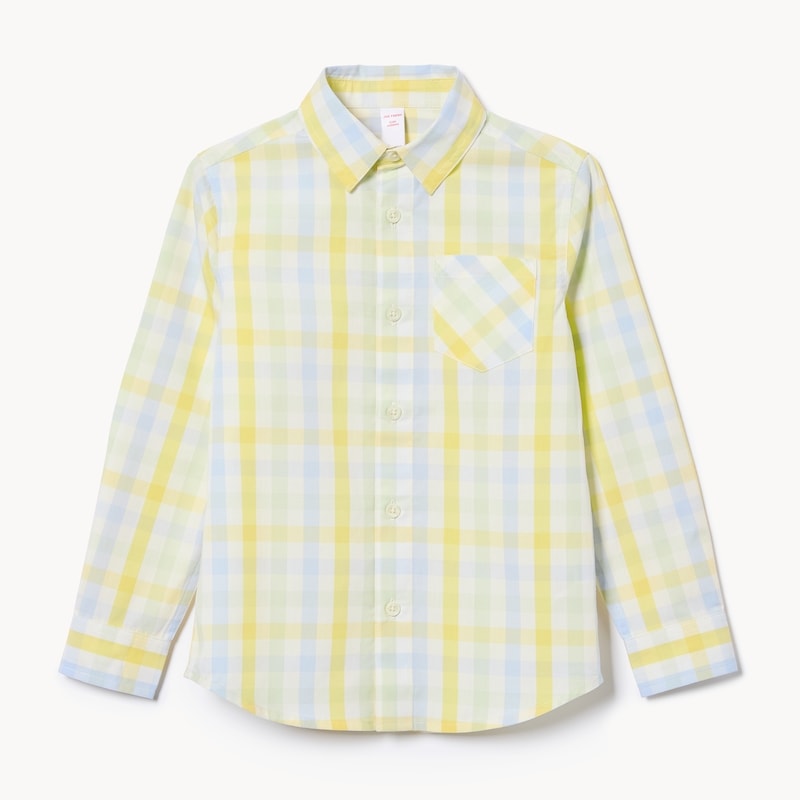 Kid Boys' Gingham Shirt