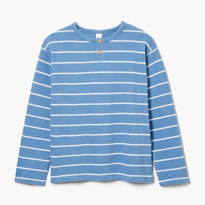 Kid Boys' Henley Long Sleeve